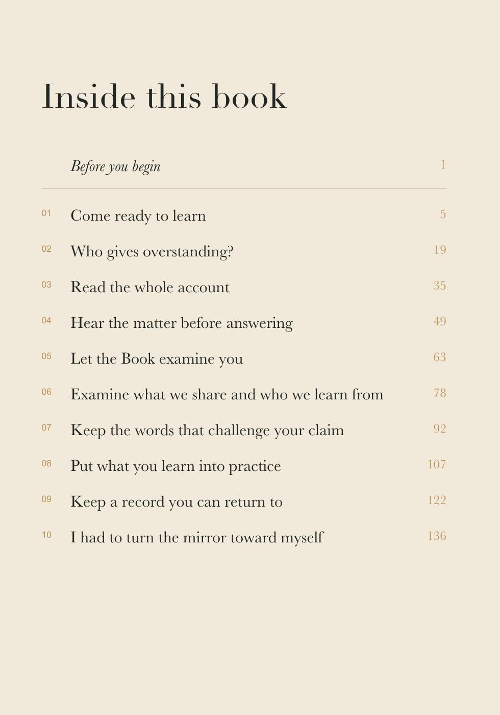Table of contents. All ten chapters and the introduction are also available in the Book contents selector.